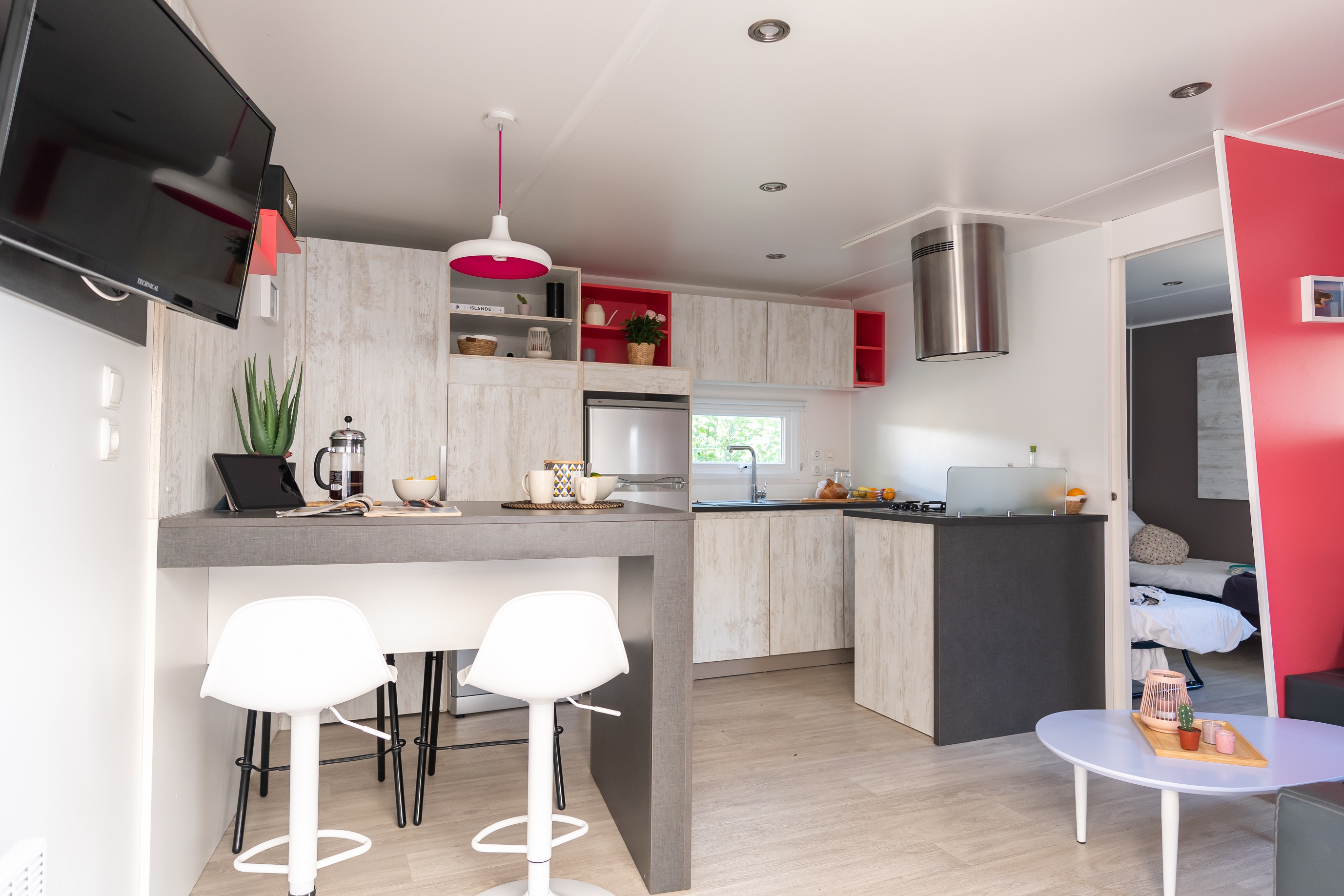 Cottage Prestige 40 m² – 2 chambres – 2 salles de bain (draps et serviettes inclus) 2/4 Pers.