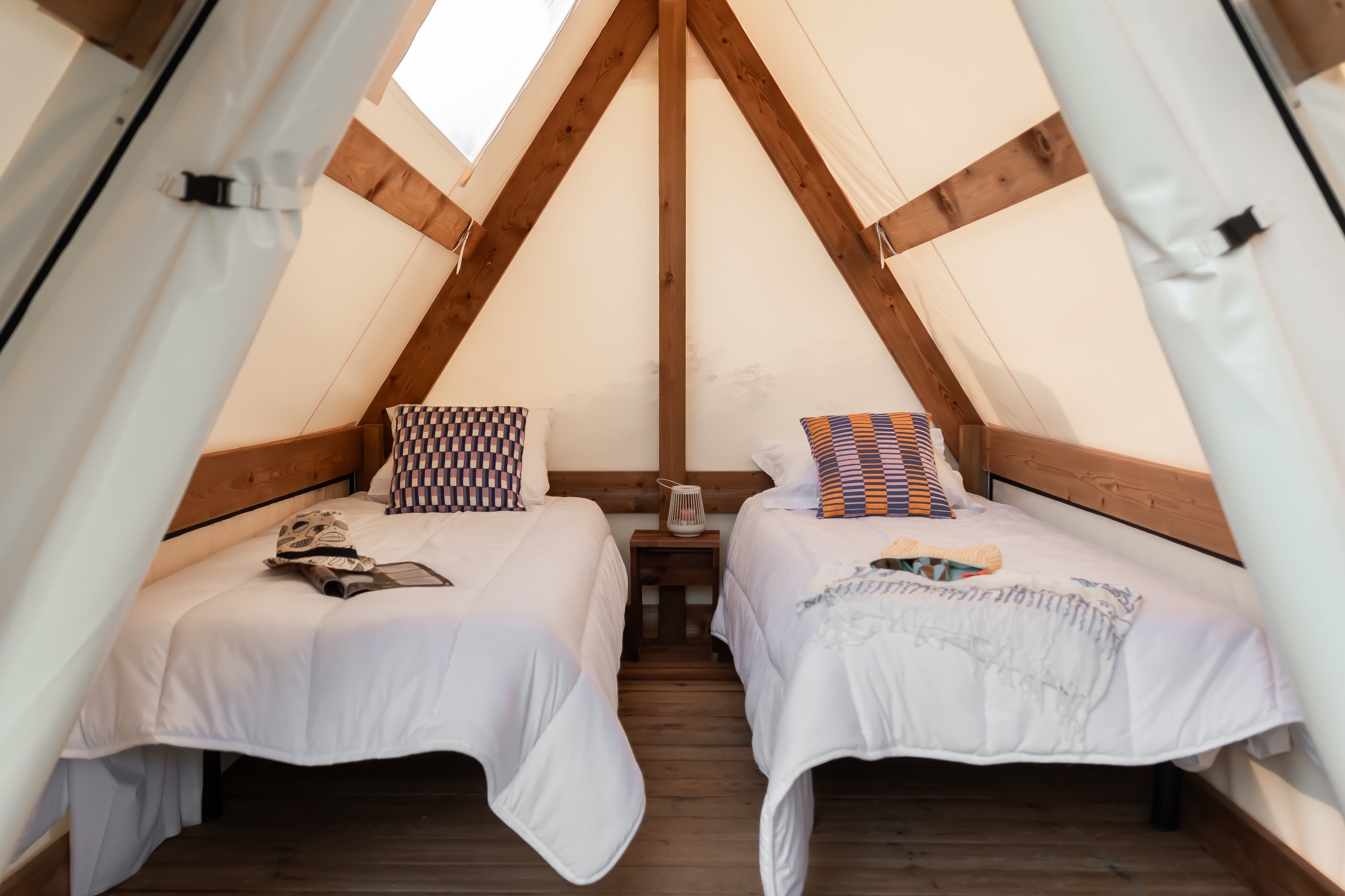 Tente Ecolodge Randonneur – 6m² 1/2 Pers.