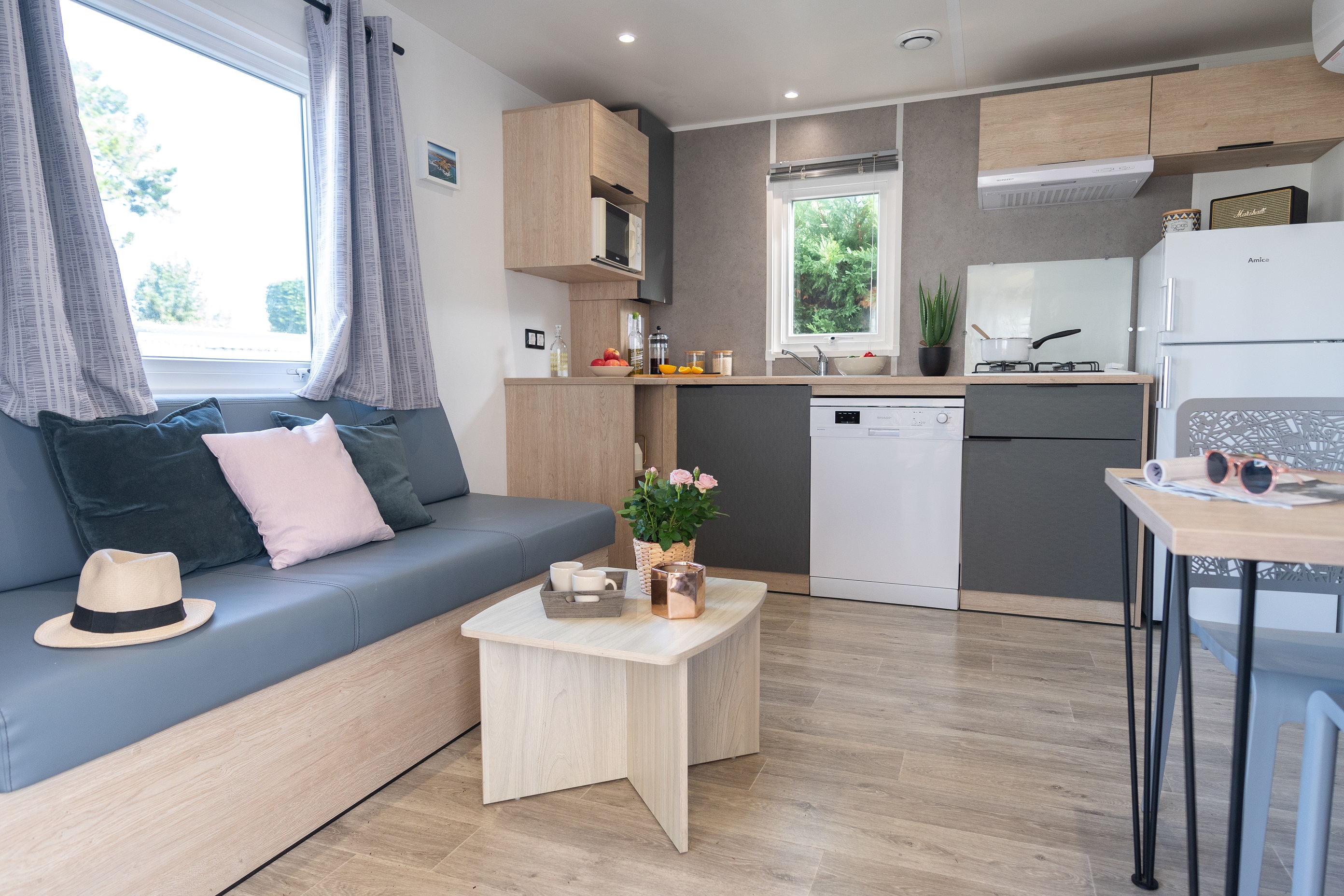 Cottage Prestige 20 m² – 1 chambre (draps et serviettes inclus) 1/2 Pers.